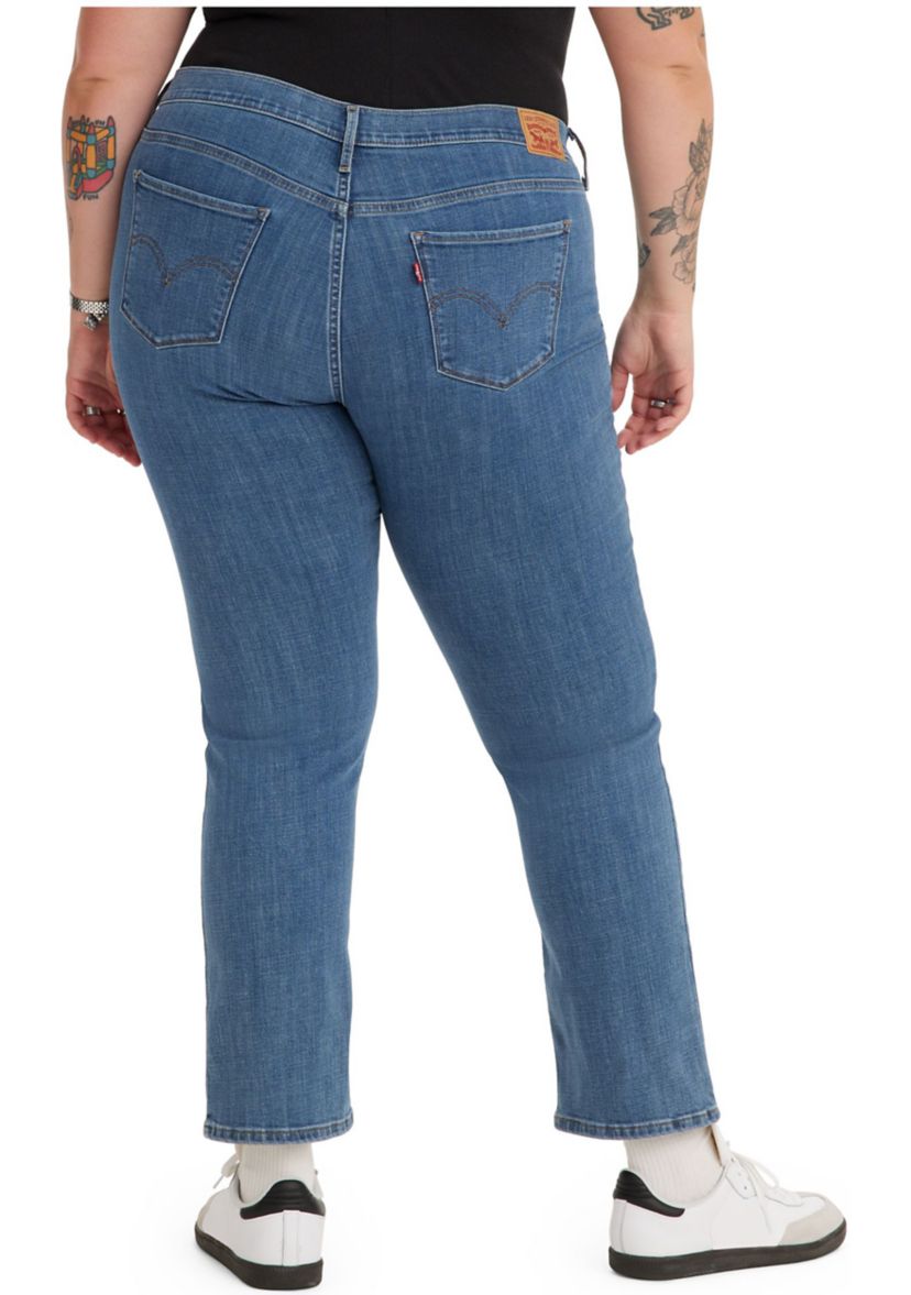 Plus Size Classic Straight Leg Jeans