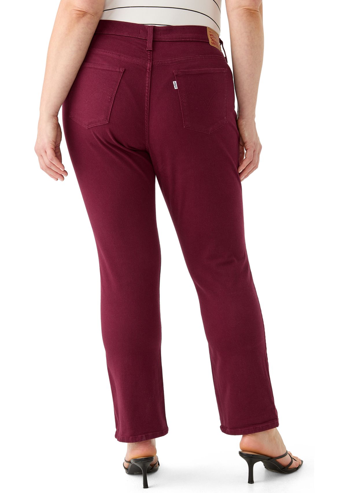 Plus Size Classic Straight Jeans