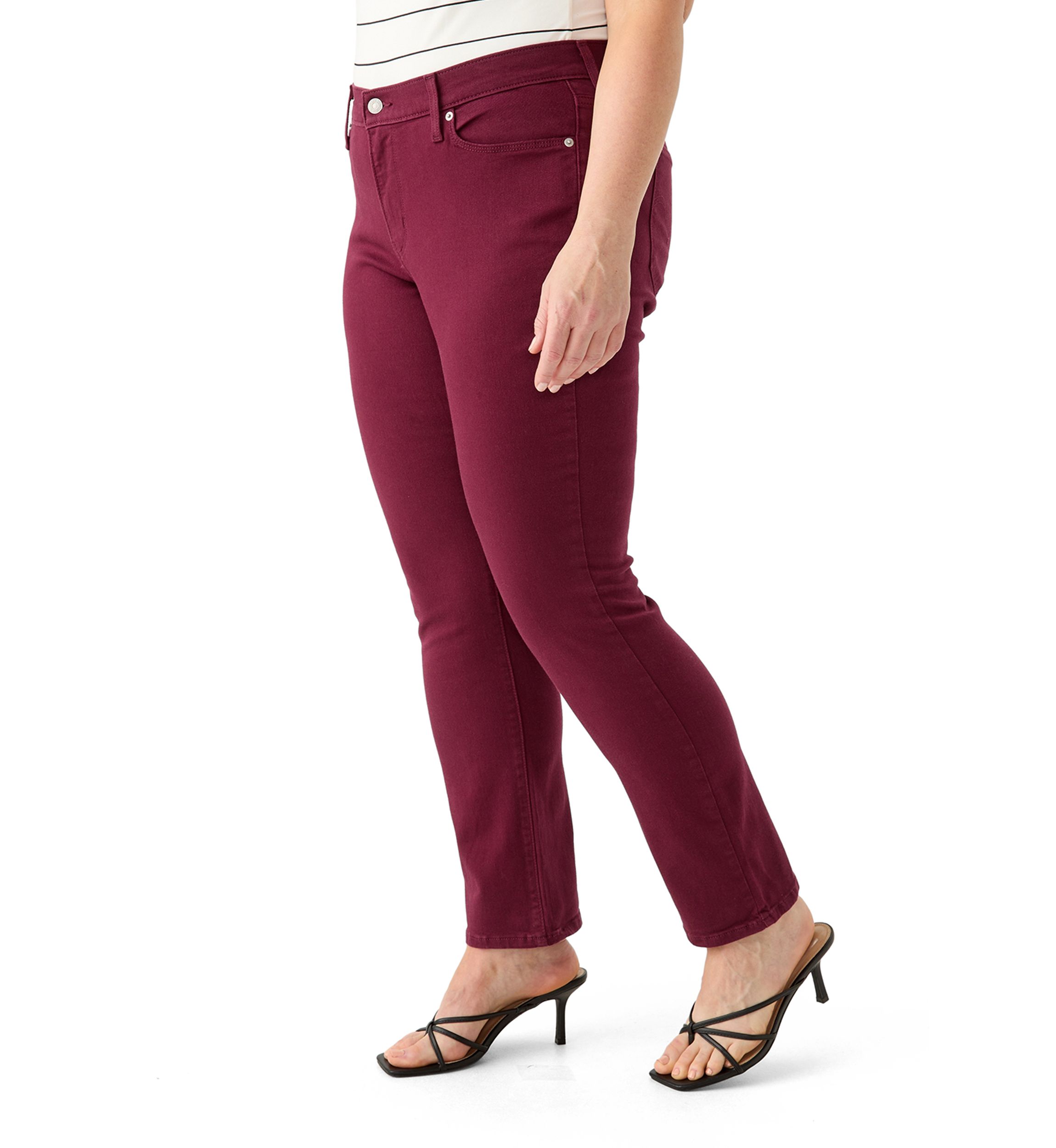 Plus Size Classic Straight Jeans