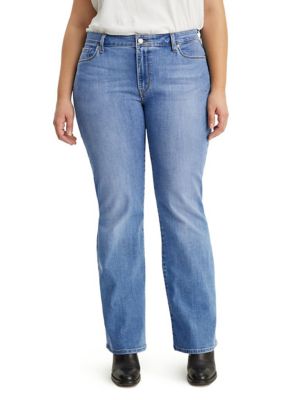 levi's plus size wide leg jeans