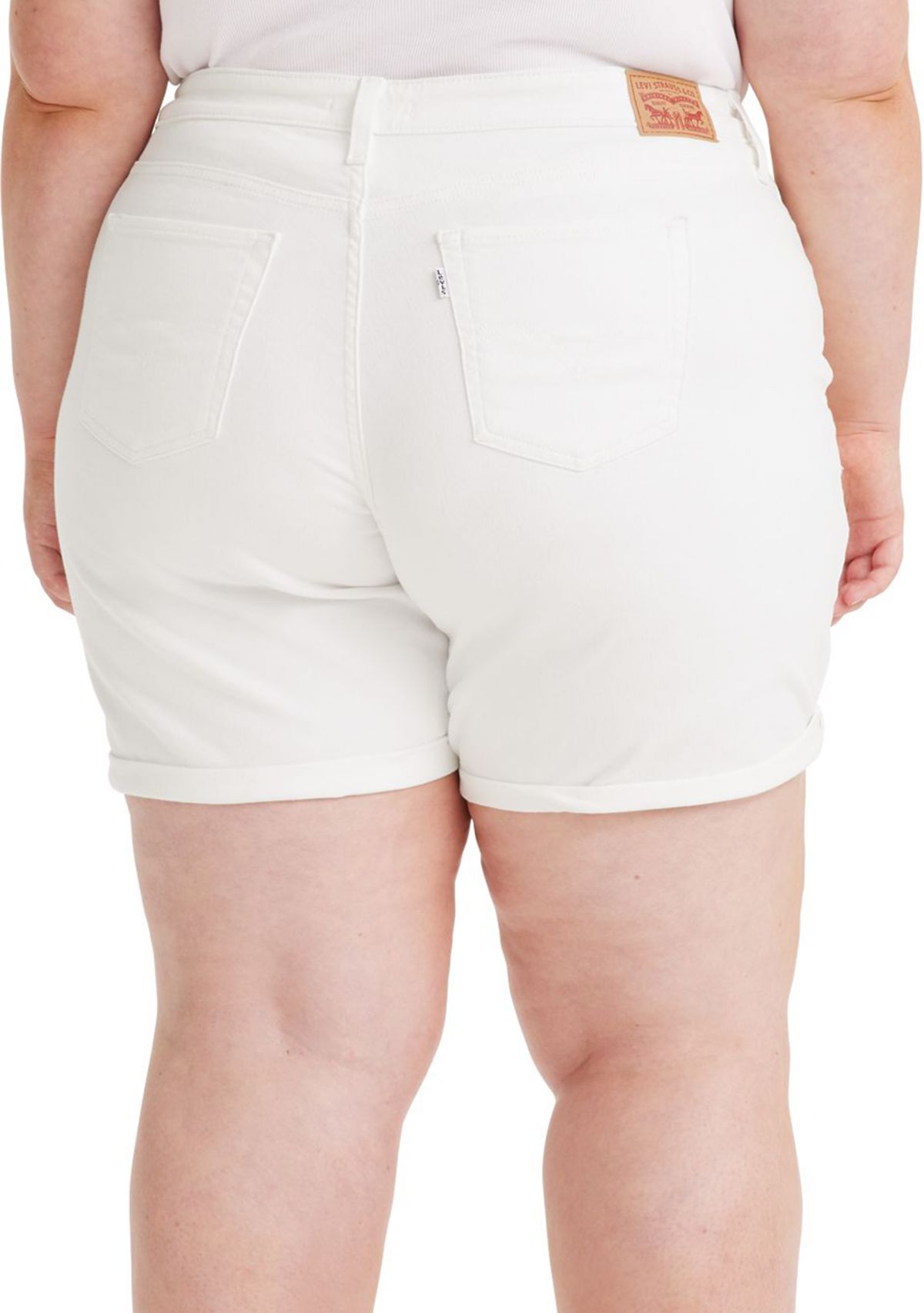 Plus Size Mid Length Shorts