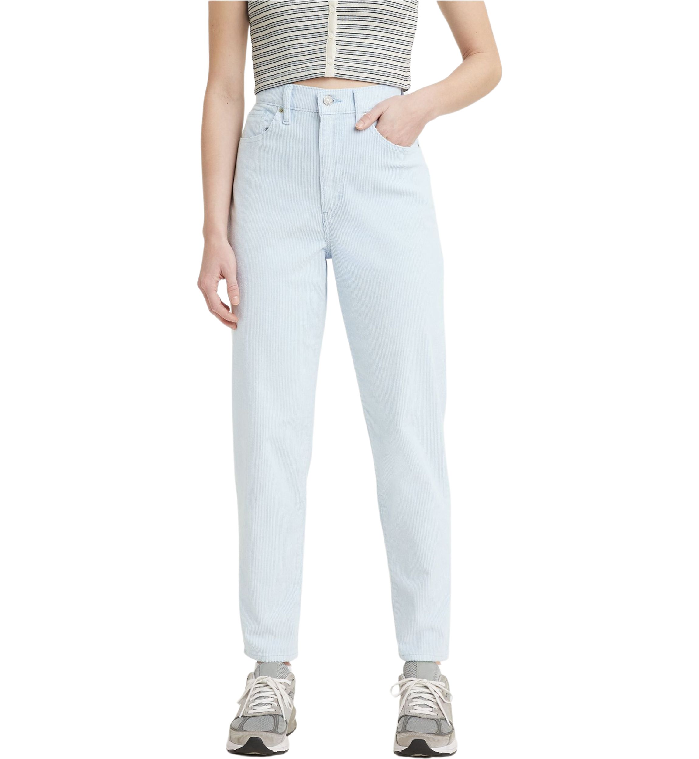 High-Waisted Mom Jeans