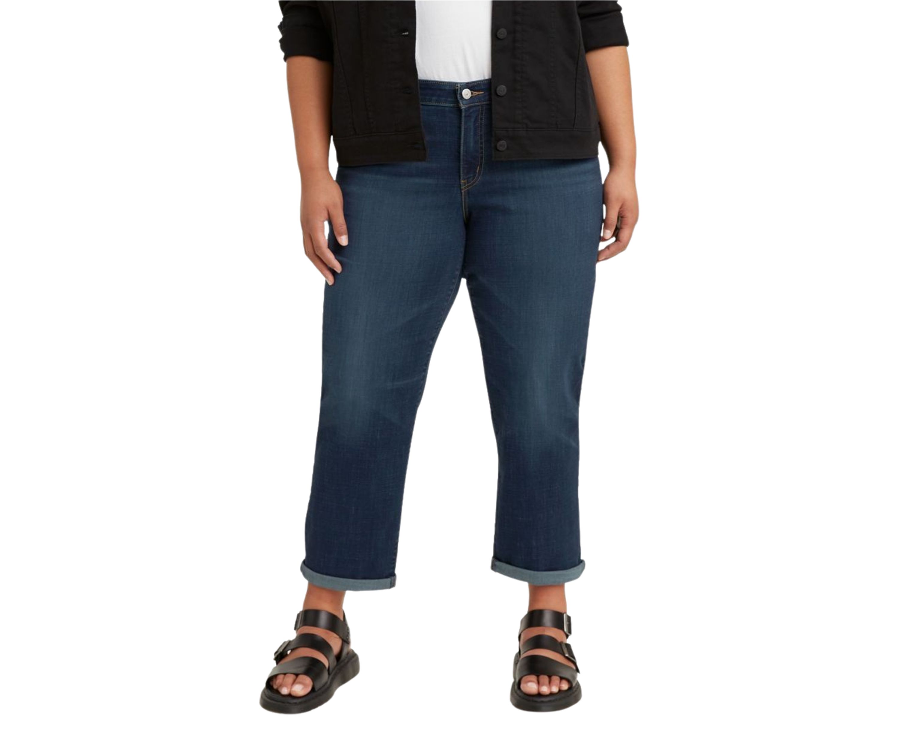 Plus Size Boyfriend Jeans