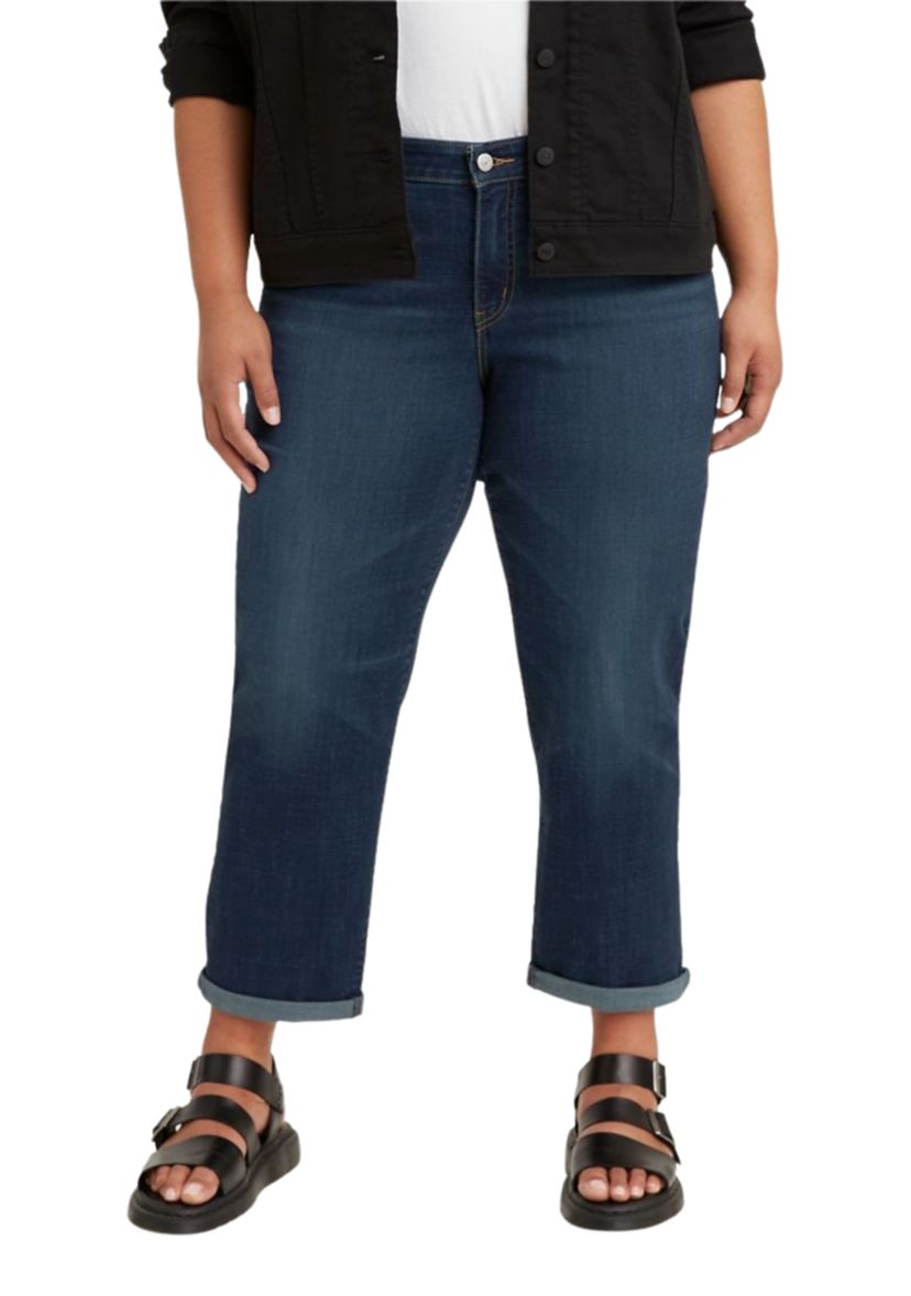 Plus Size Boyfriend Jeans
