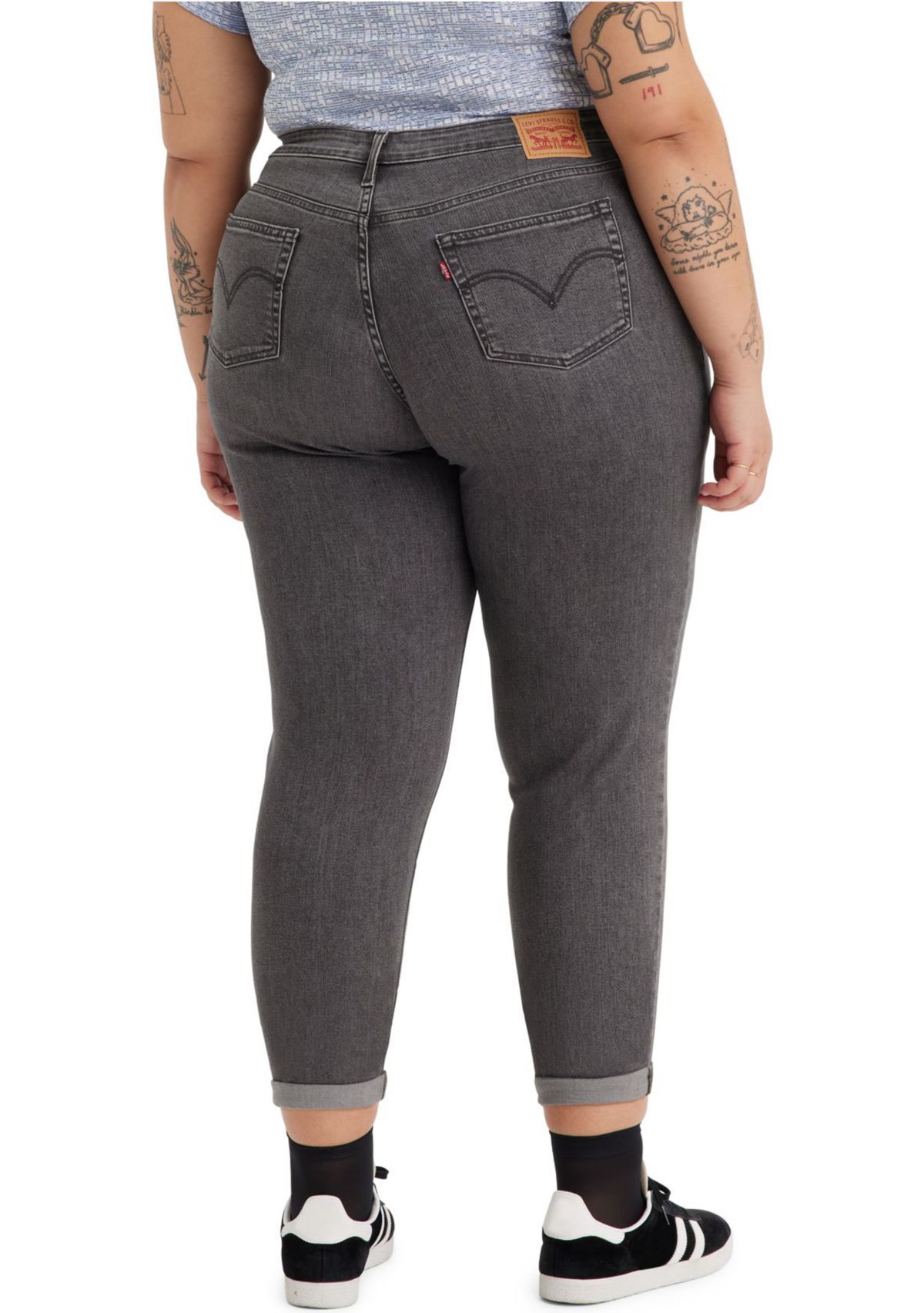 Plus Size Boyfriend Jeans