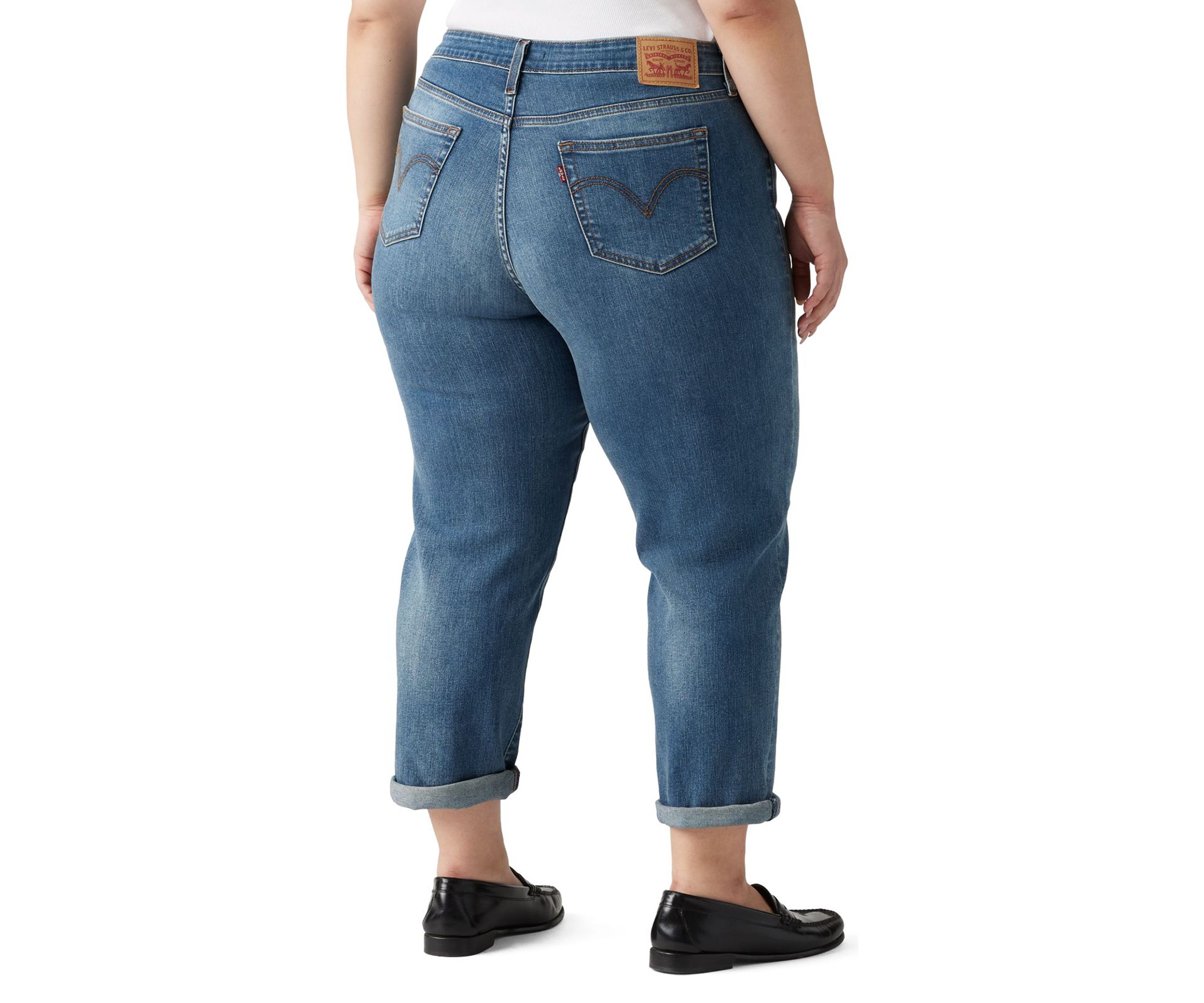 Plus Size Boyfriend Jeans