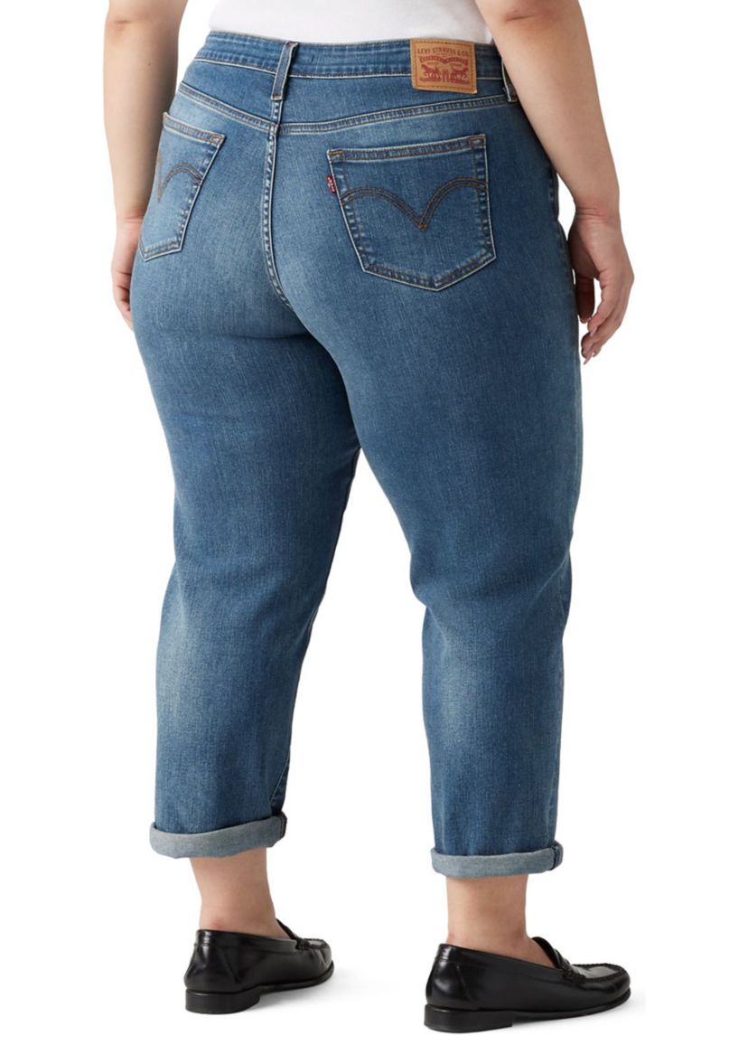 Plus Size Boyfriend Jeans