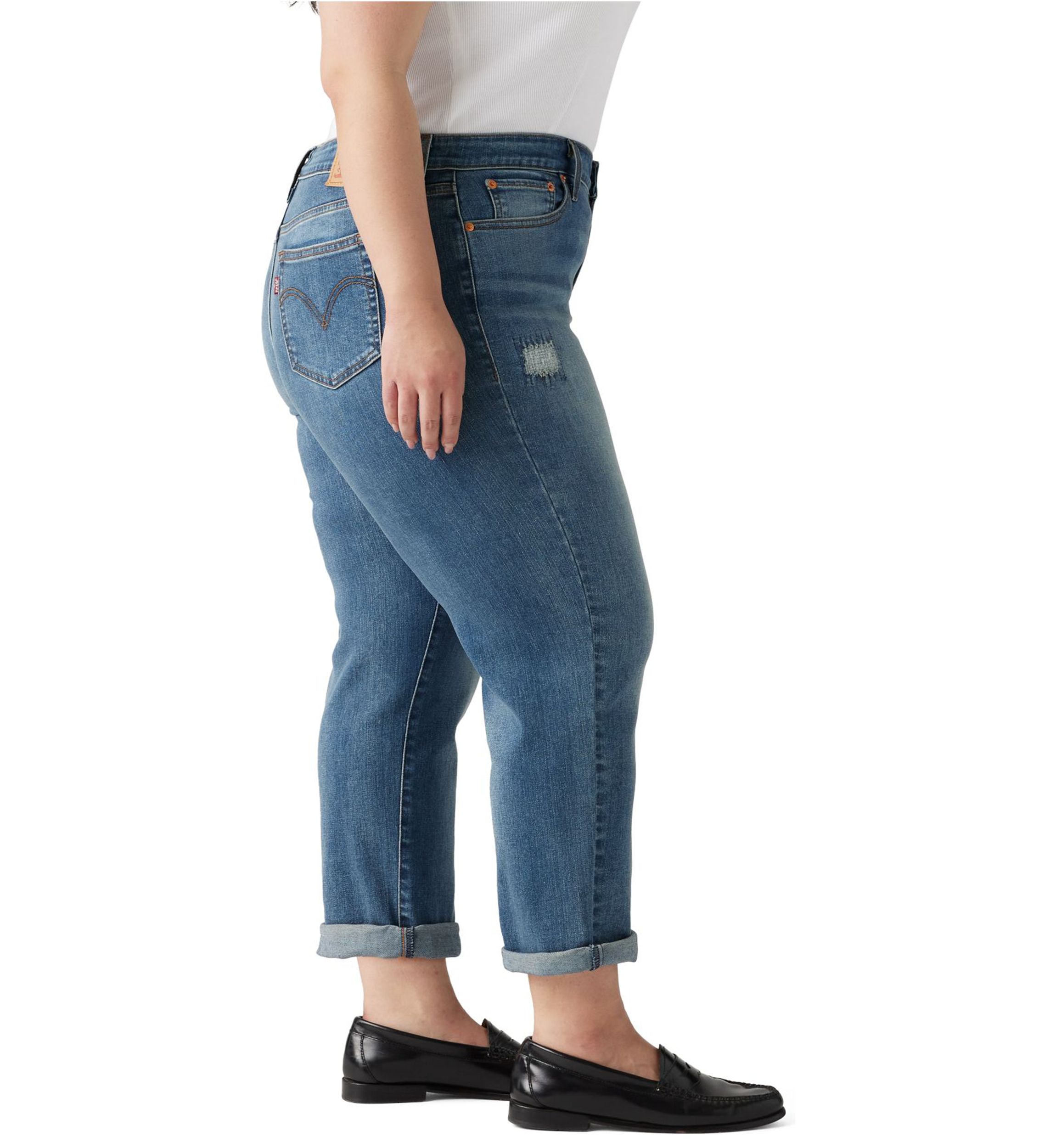 Plus Size Boyfriend Jeans