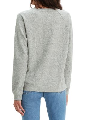 Ladies grey best sale levi sweatshirt