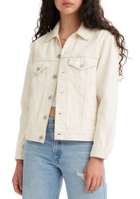 White levi jacket outlet womens