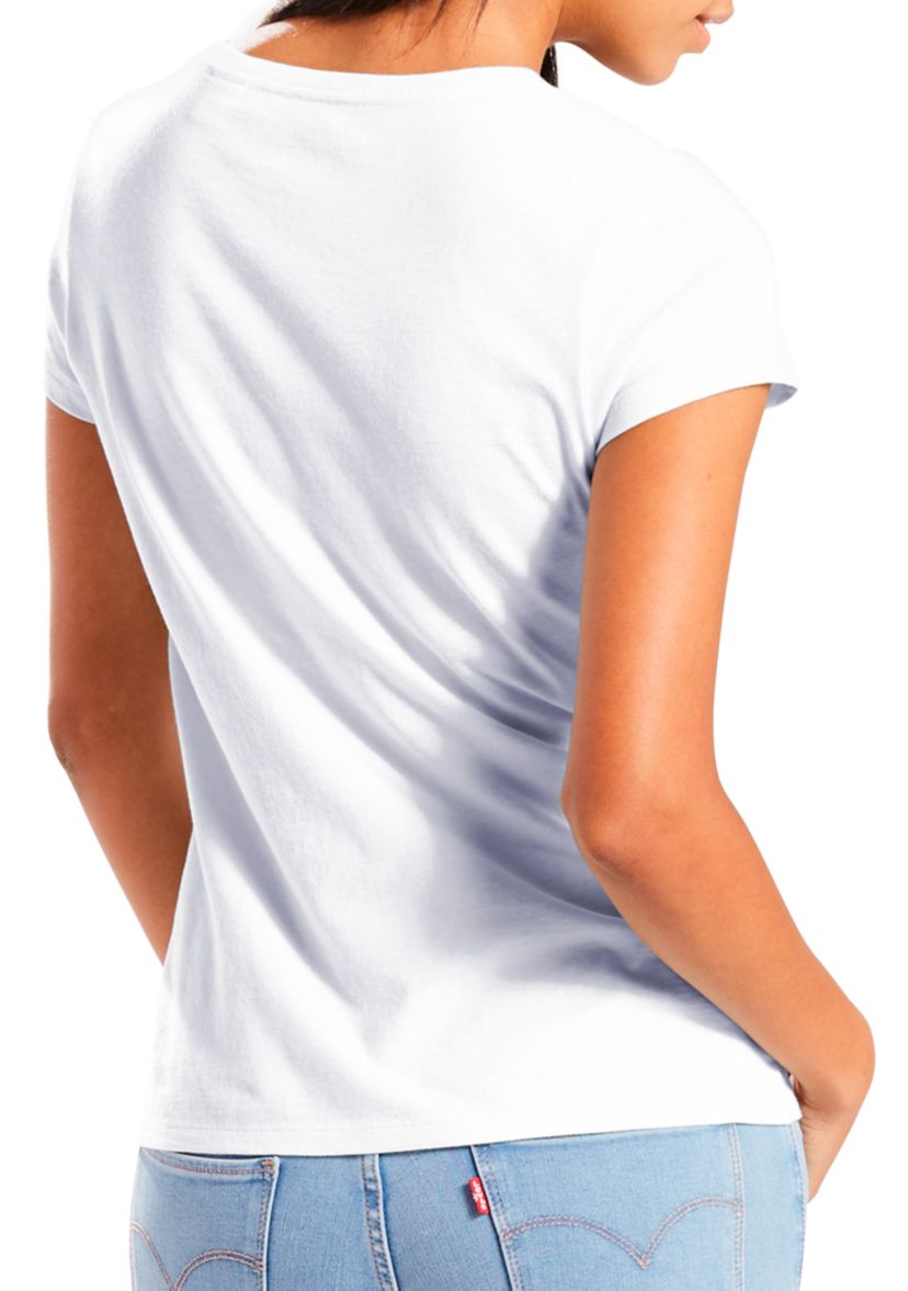 Slim Crew Neck Sportswear Logo Graphic T Shirt