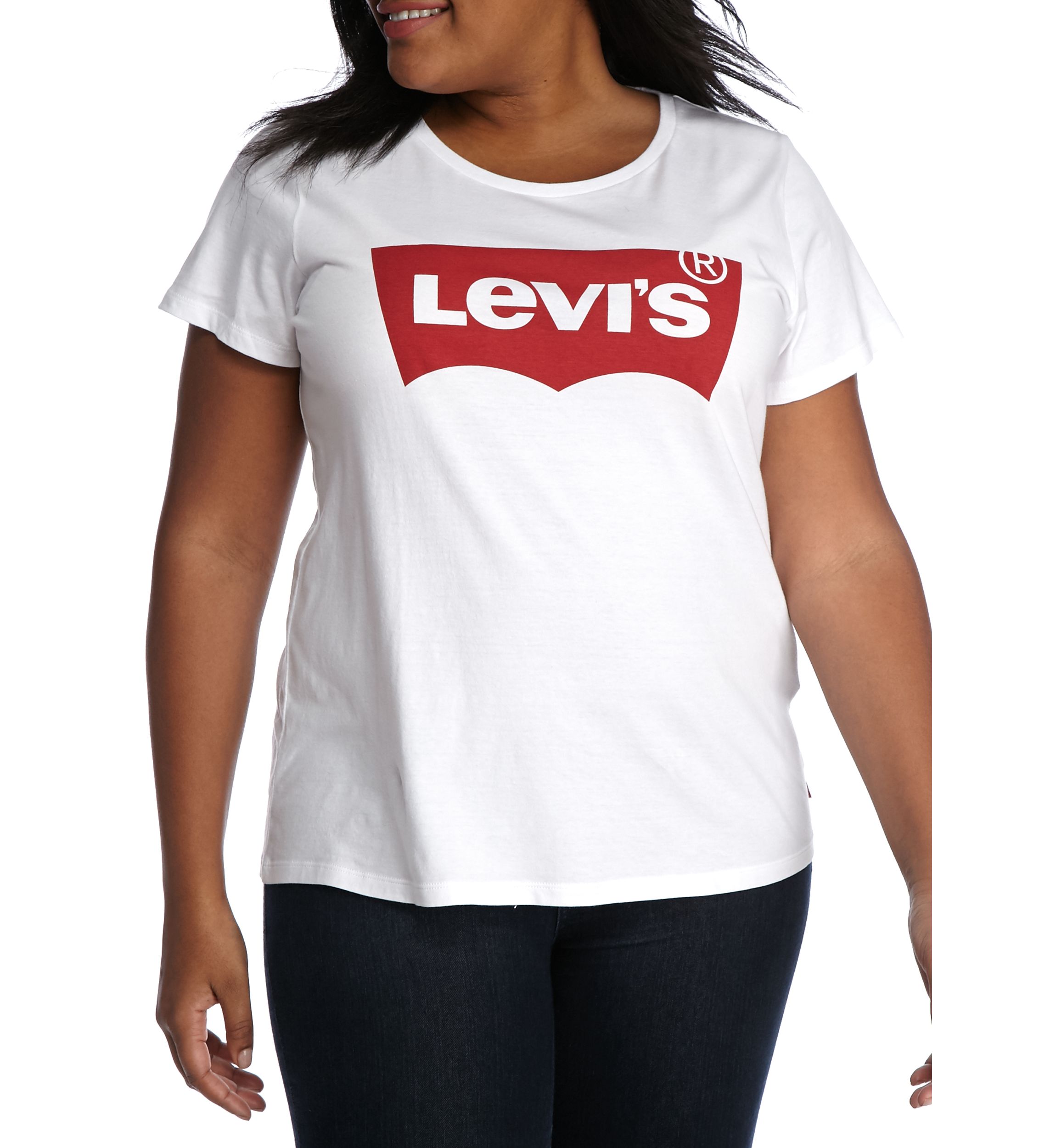 Plus Size Logo Graphic Perfect Tee