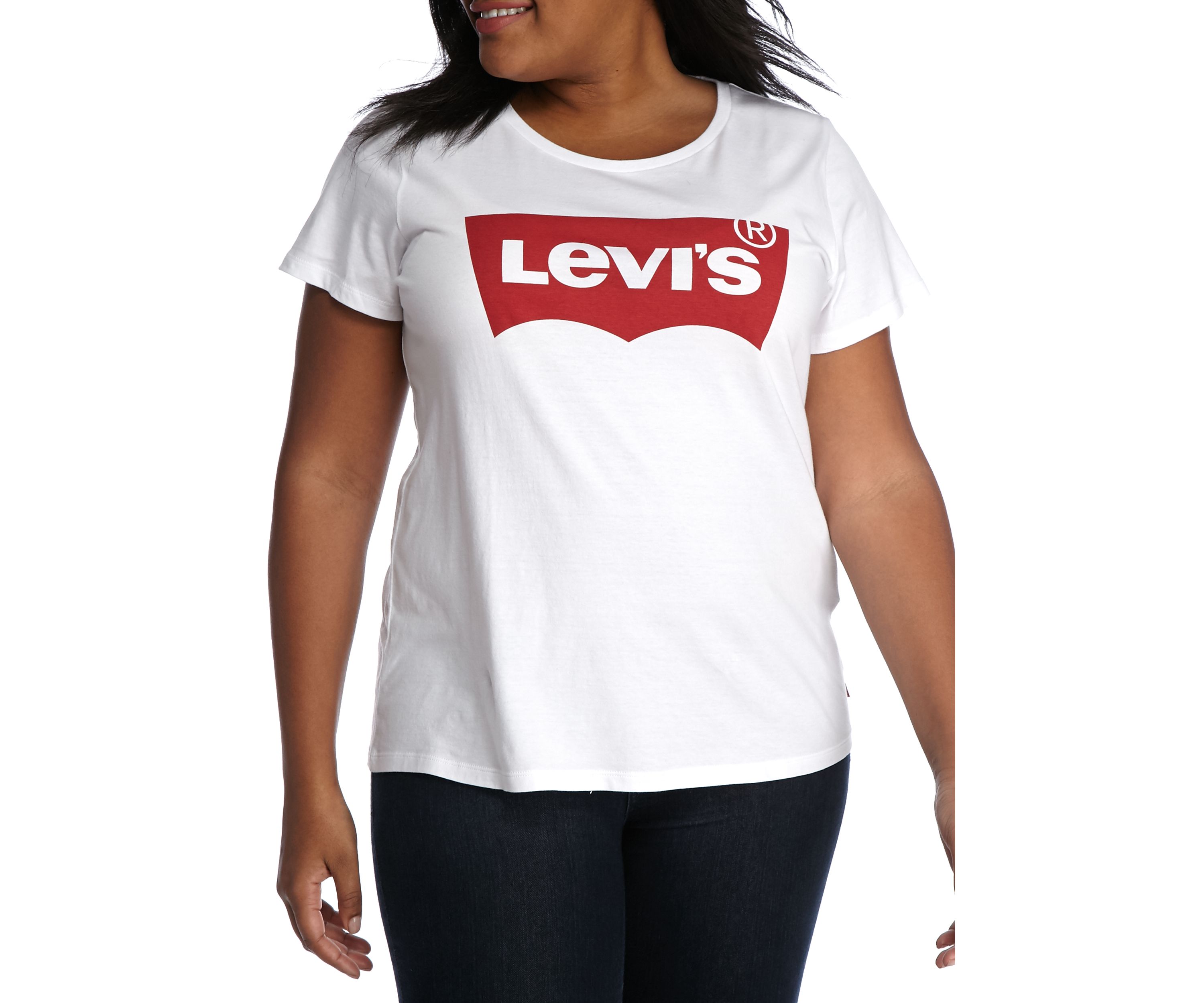 Plus Size Logo Graphic Perfect Tee