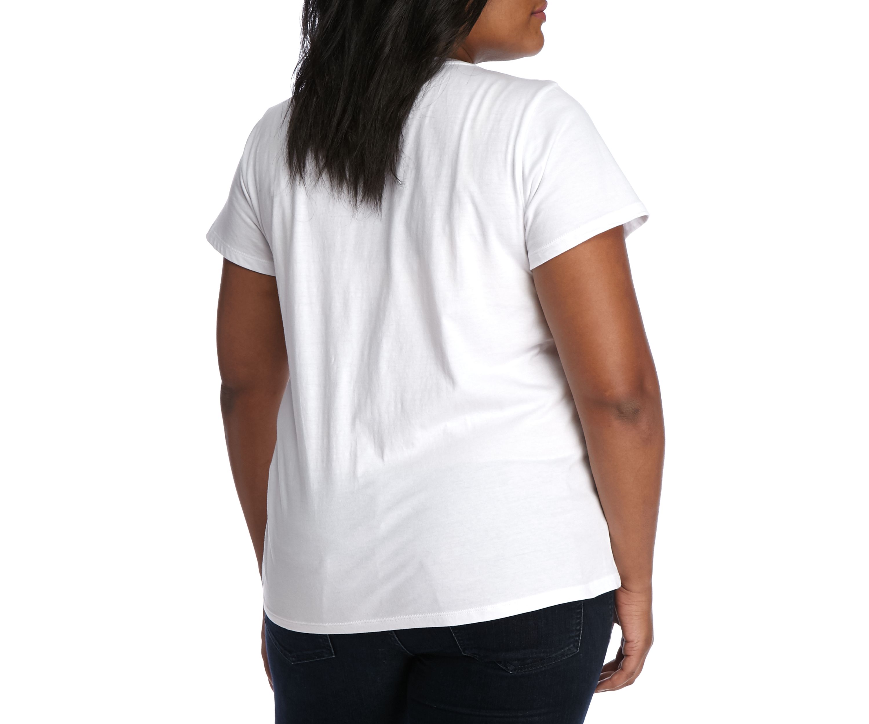 Plus Size Logo Graphic Perfect Tee