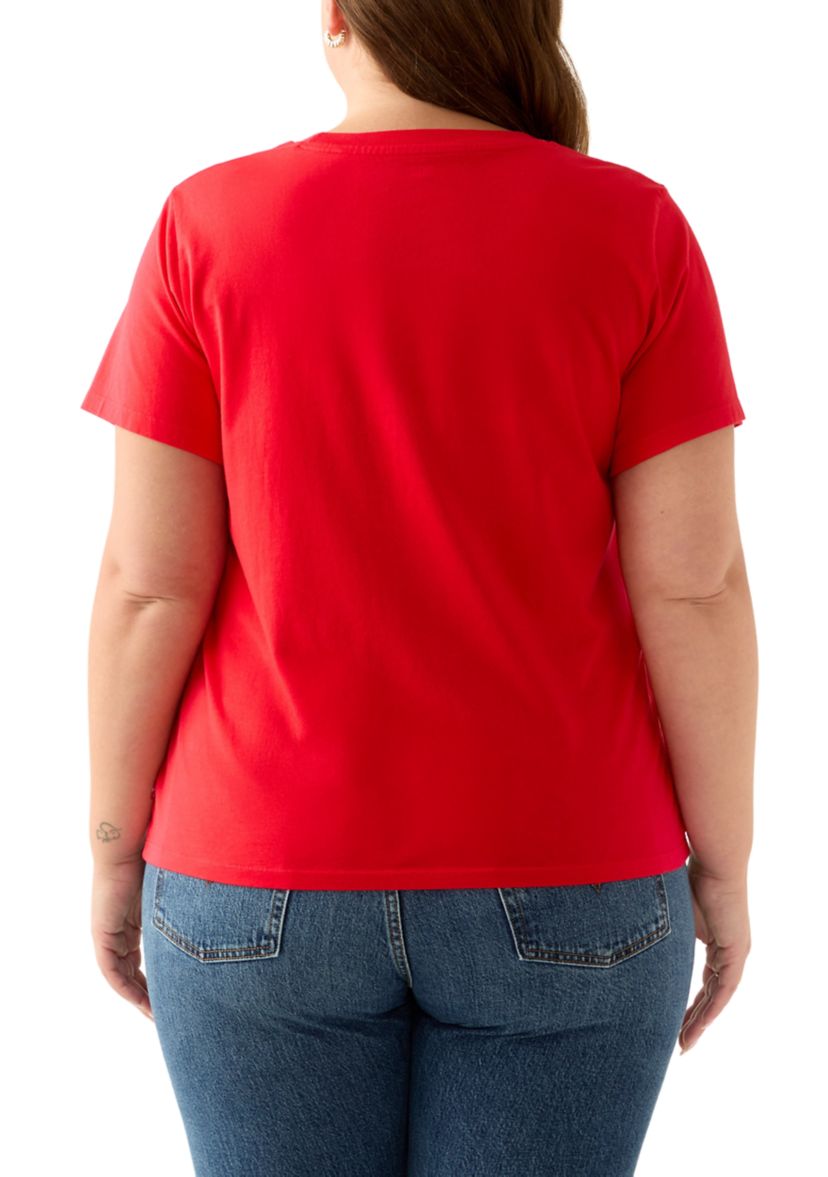 Plus Size Boots Graphic T-Shirt