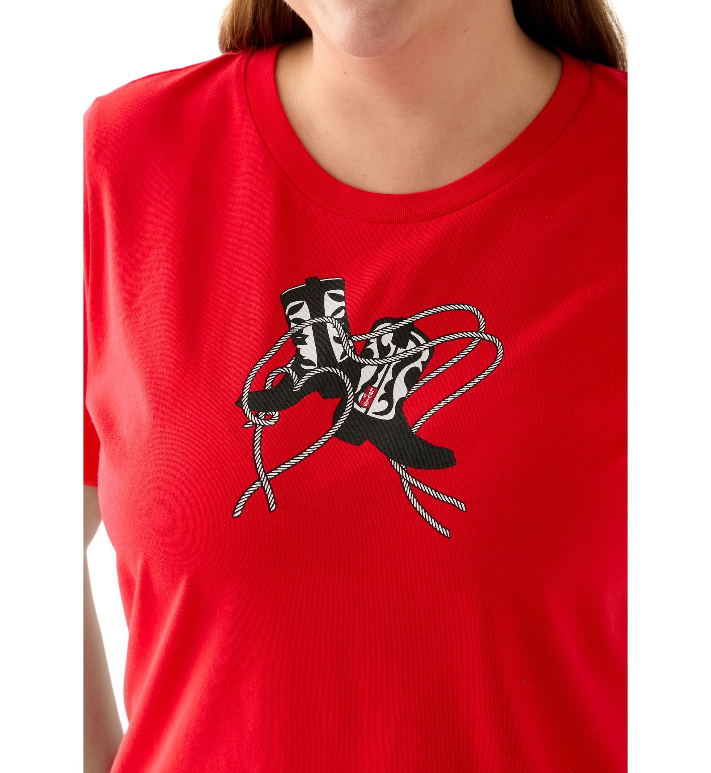 Plus Size Boots Graphic T-Shirt