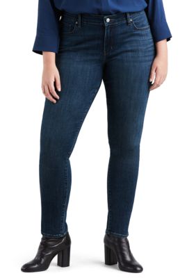 levi's plus skinny jeans