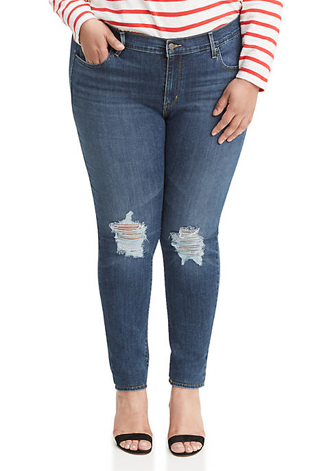 Levi's® Plus Size 711 Skinny Maui Breeze Jeans