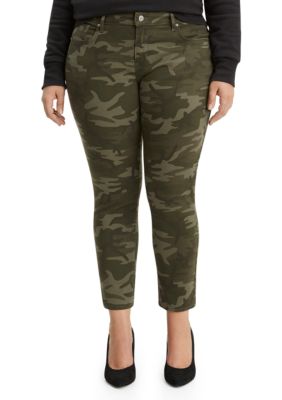 camouflage skinny jeans