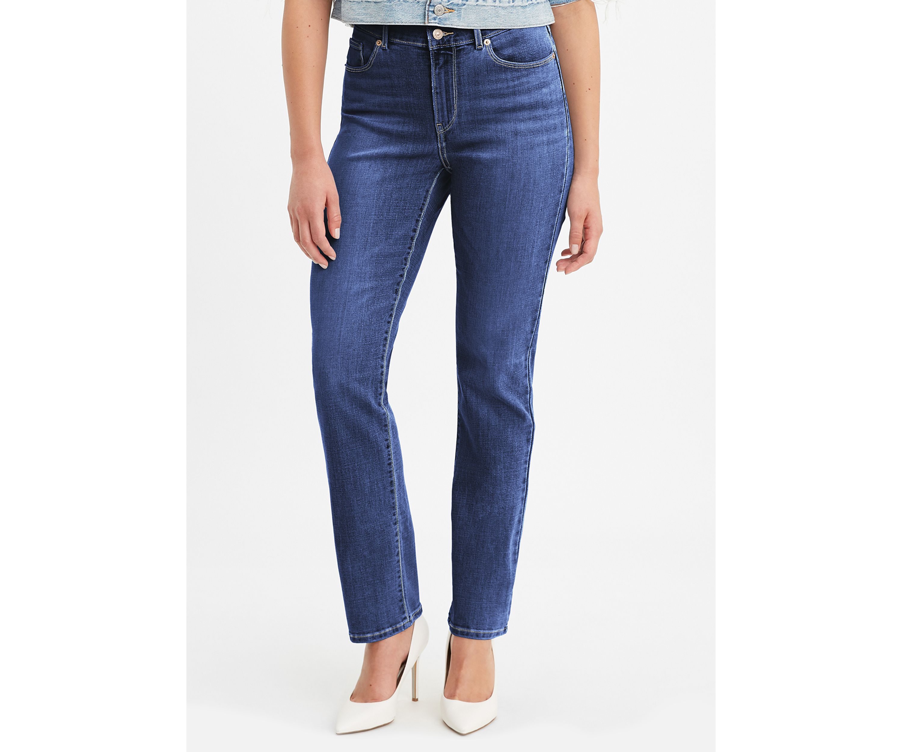 Classic Straight Lapis Dark Horse Jeans