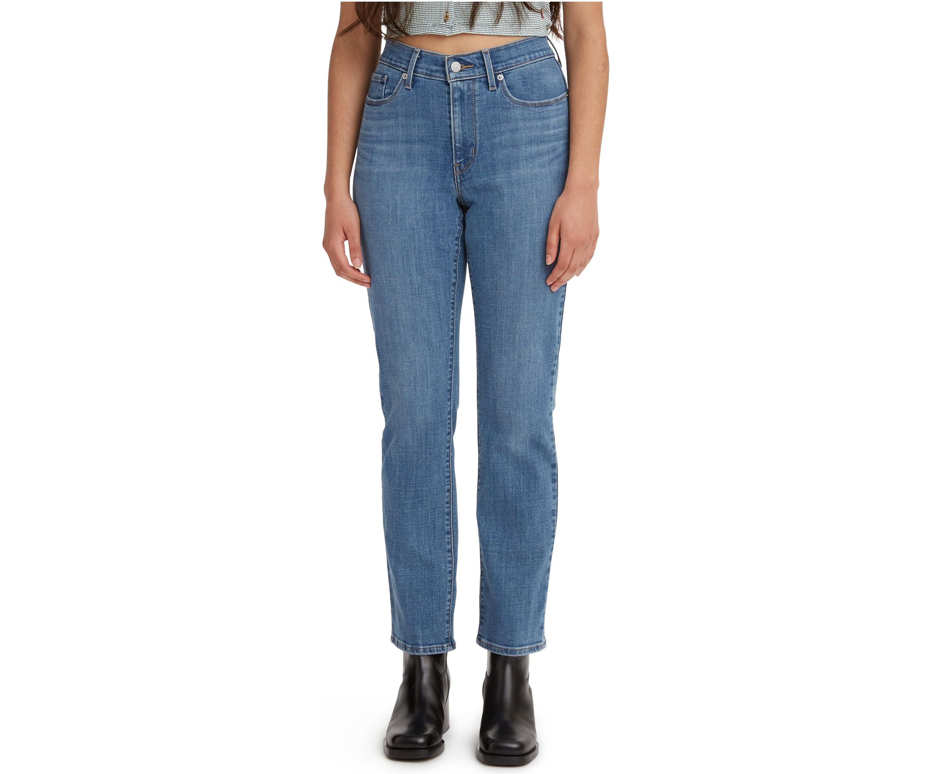 Classic Straight Lapis Seed Jeans