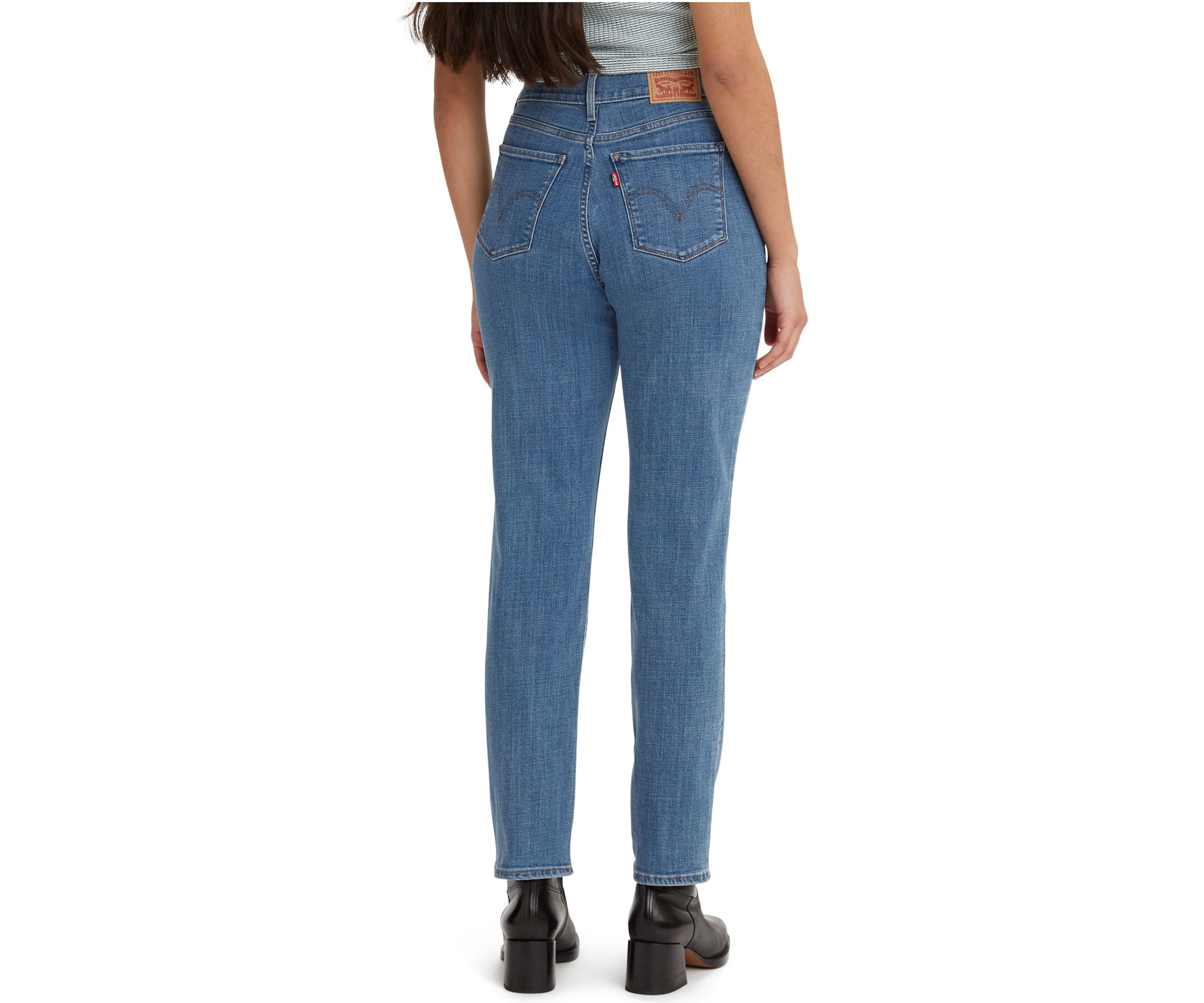 Classic Straight Lapis Seed Jeans