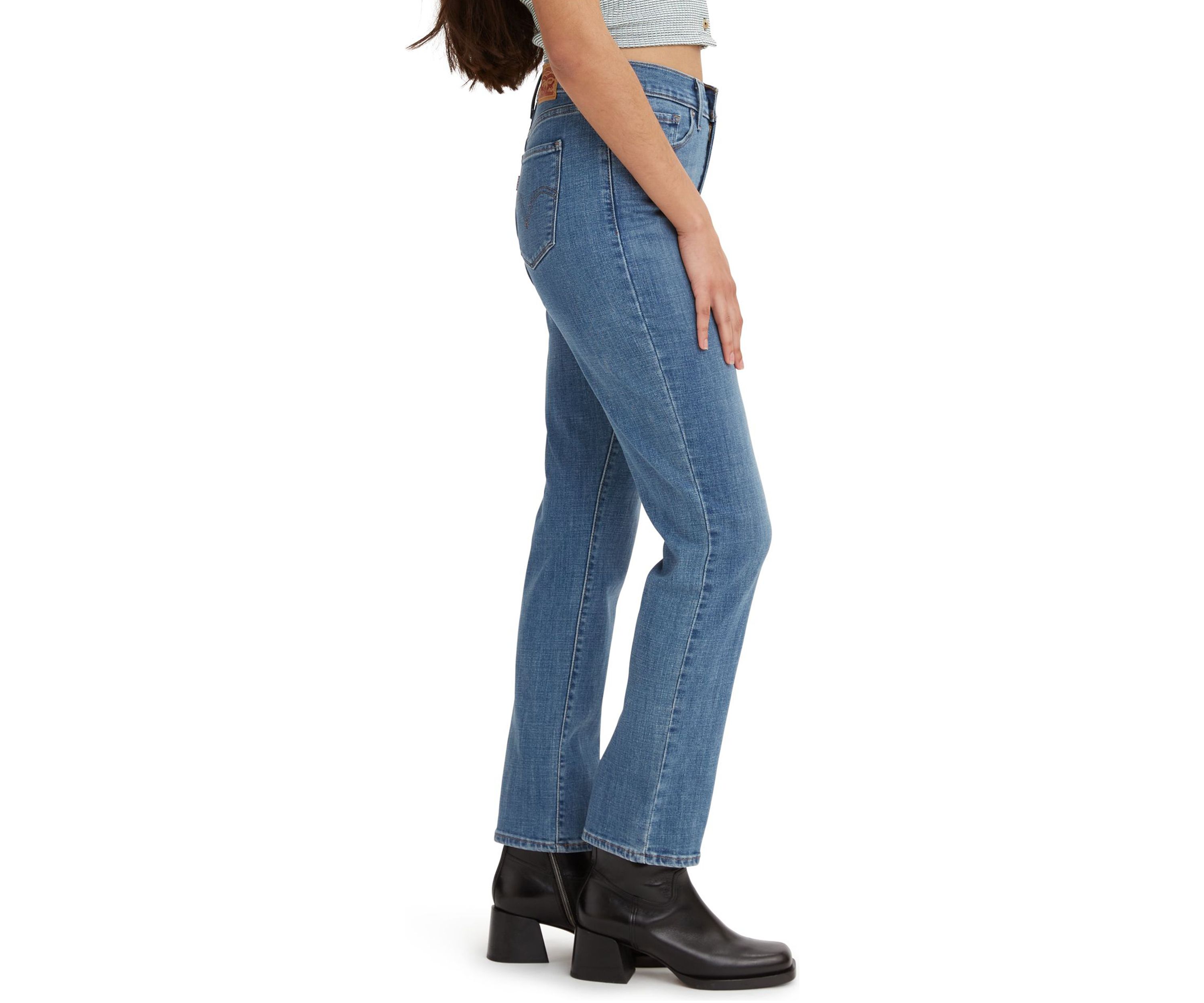Classic Straight Lapis Seed Jeans