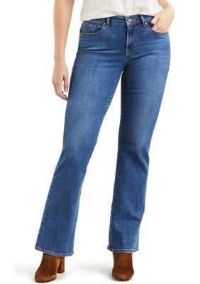 DENIZEN® from Levi's® Women's Mid-Rise Bootcut Jeans - Dark Blue 8