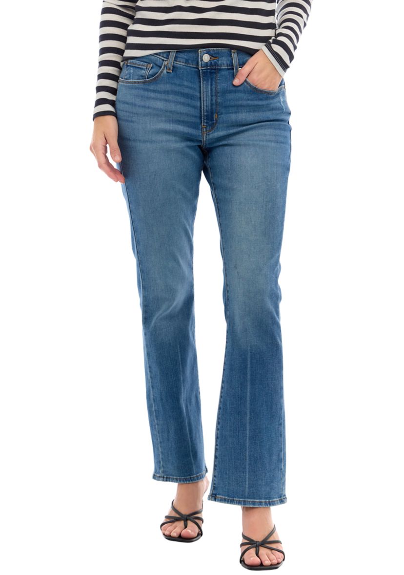 Womens Classic Bootcut Rare Form Denim Jeans