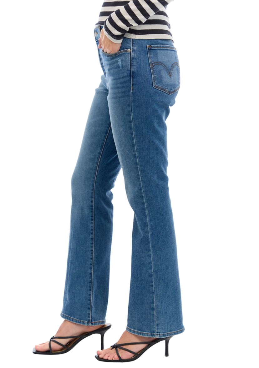 Womens Classic Bootcut Rare Form Denim Jeans