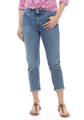 women's levi's classic crop jeans