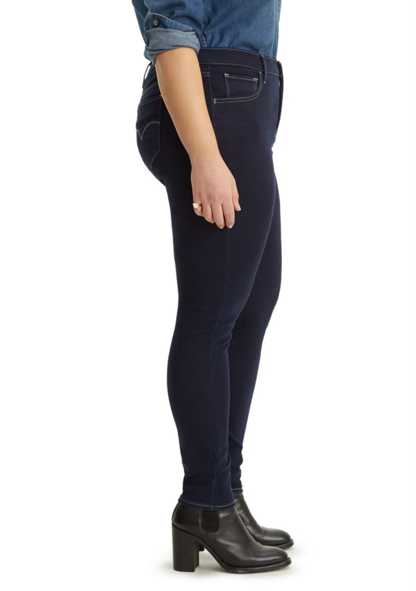 Plus Size High Rise Skinny Indigo Atlas Jeans