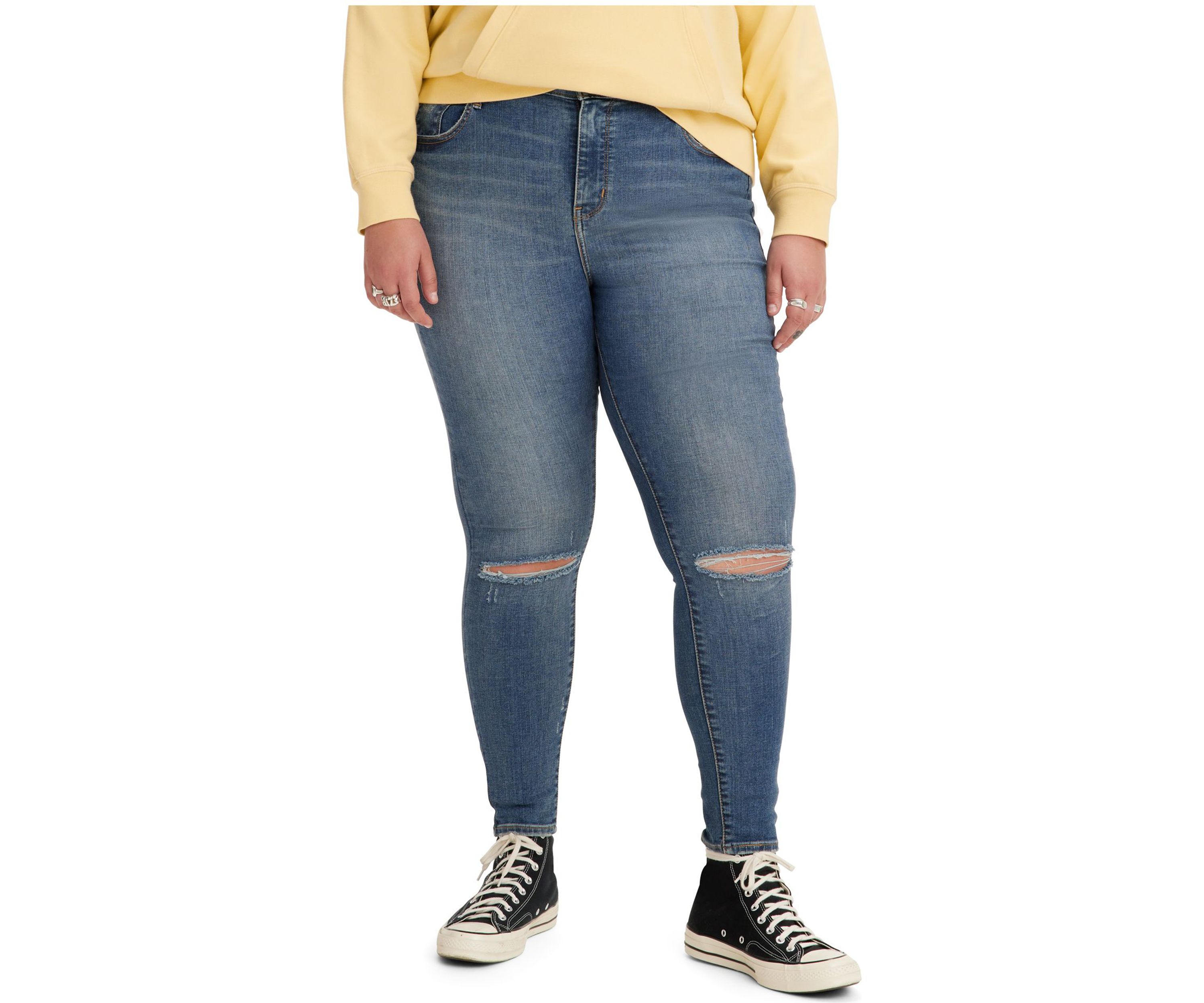 Levi's® Plus Size High Rise Super Skinny Jeans | Belk