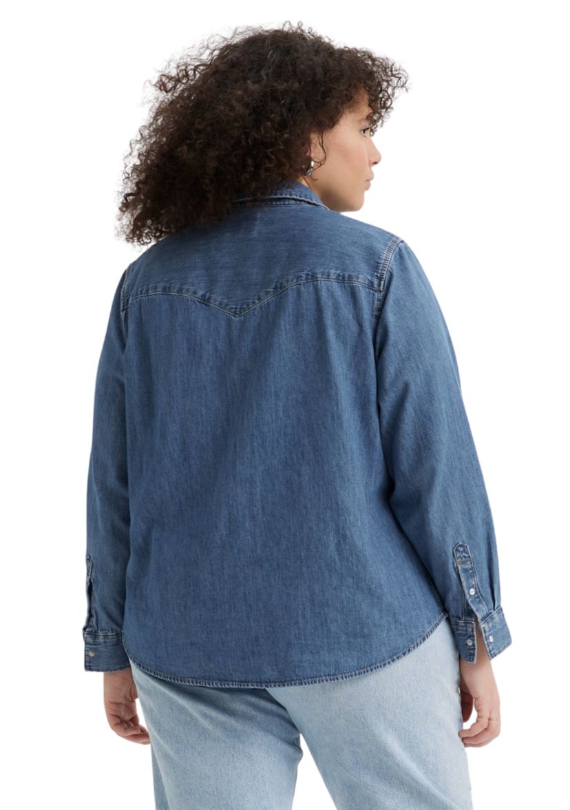 Plus Size Mighty Fine Button Down Shirt 