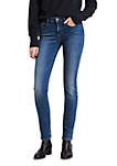Classic Mid Rise Skinny Jeans Blue Show Tune