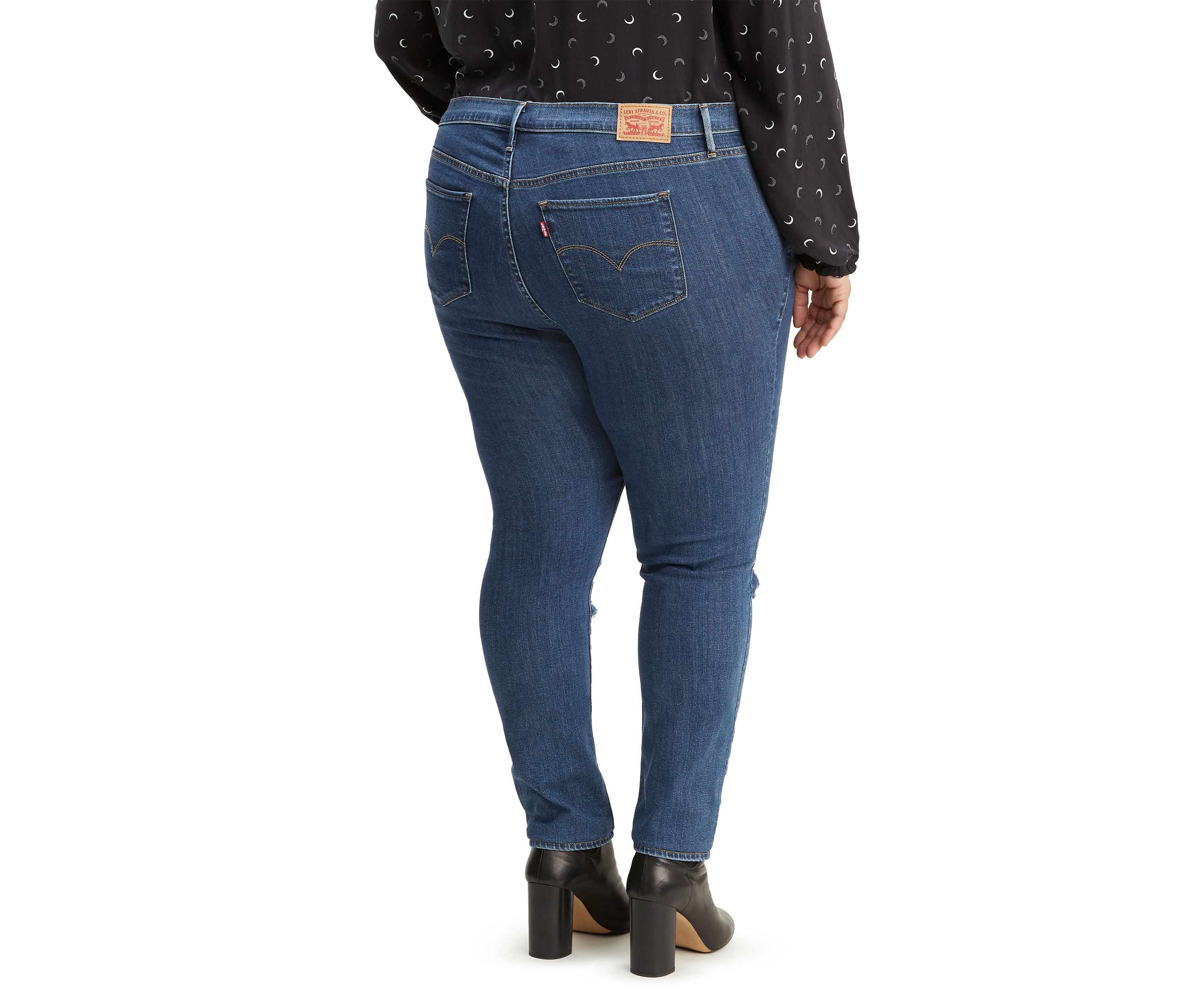 Plus Size High Rise Skinny Manic Monday Jeans