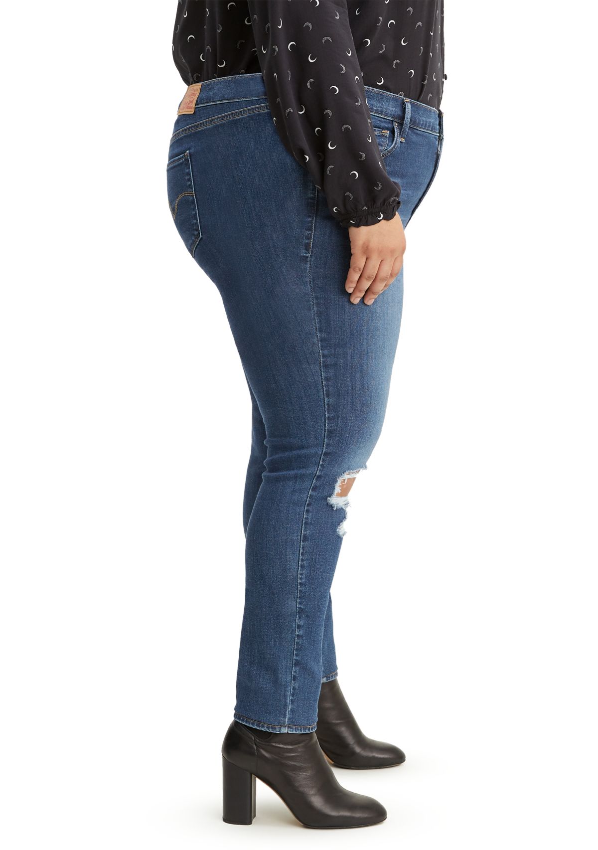 Plus Size High Rise Skinny Manic Monday Jeans