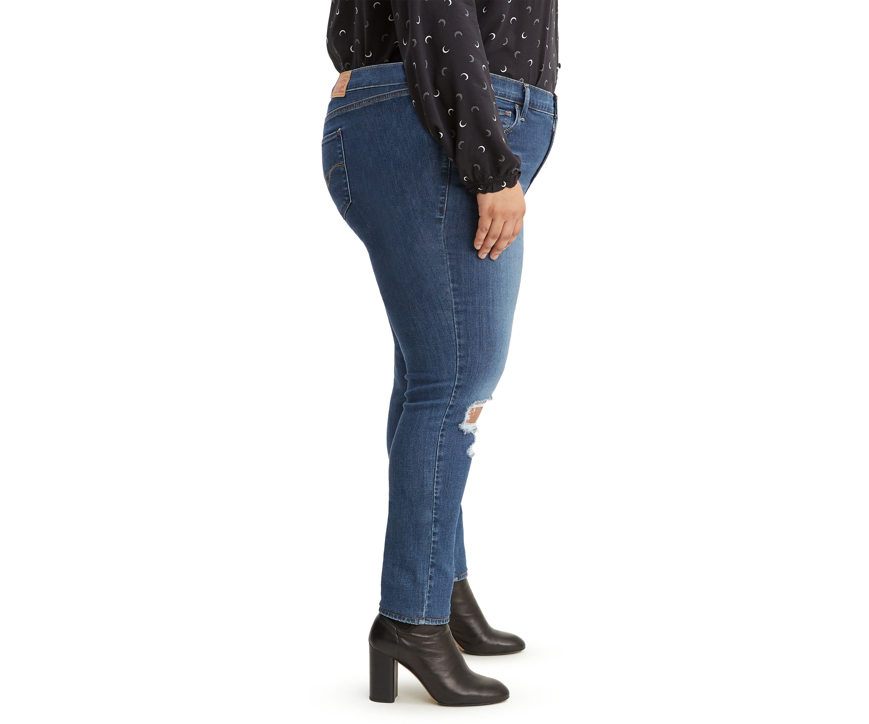 Plus Size High Rise Skinny Manic Monday Jeans