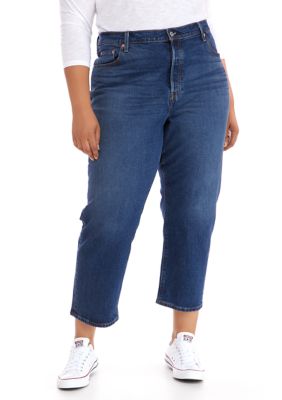 womens levi cropped jeans