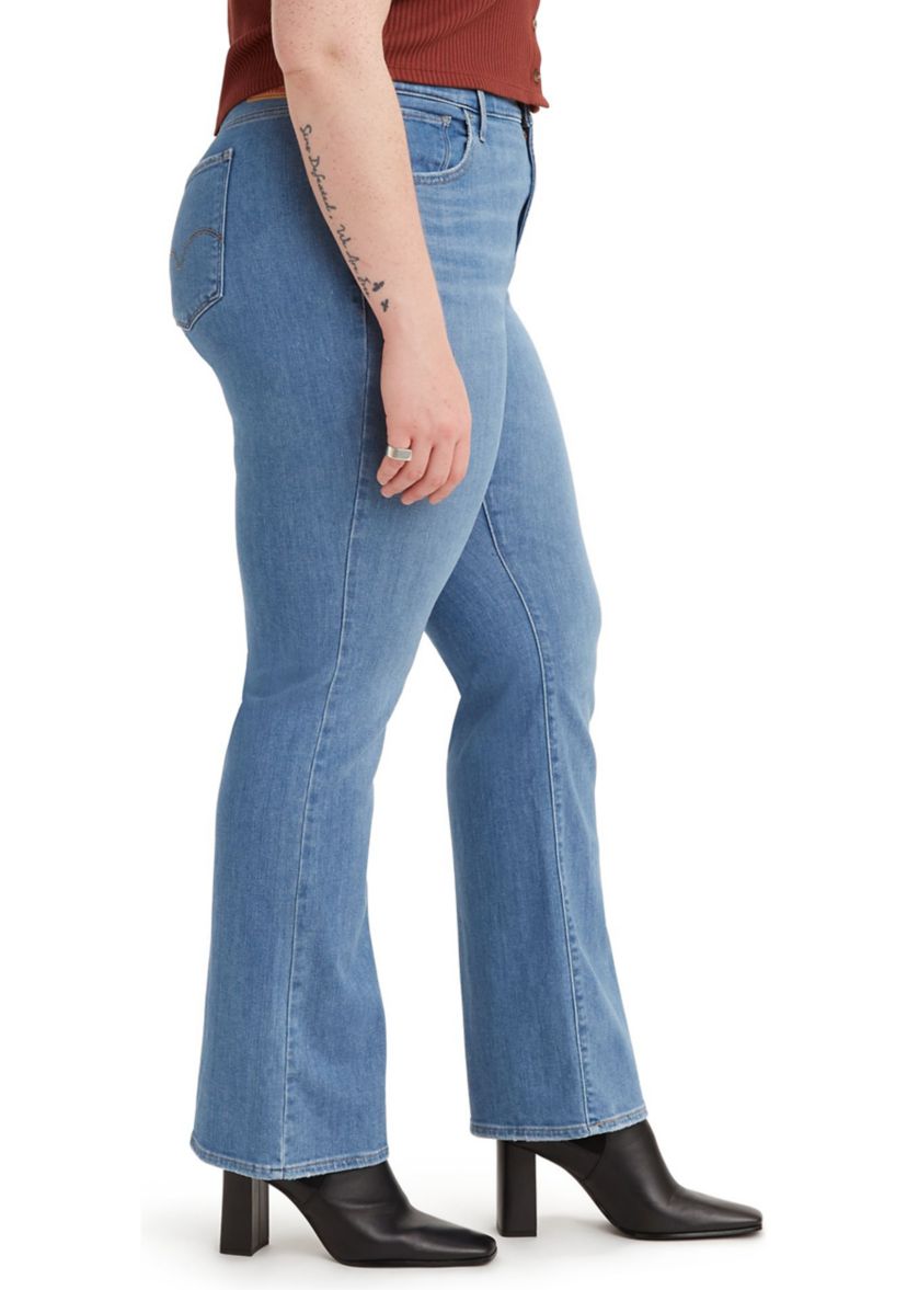 Plus Size High Rise Bootcut Jeans