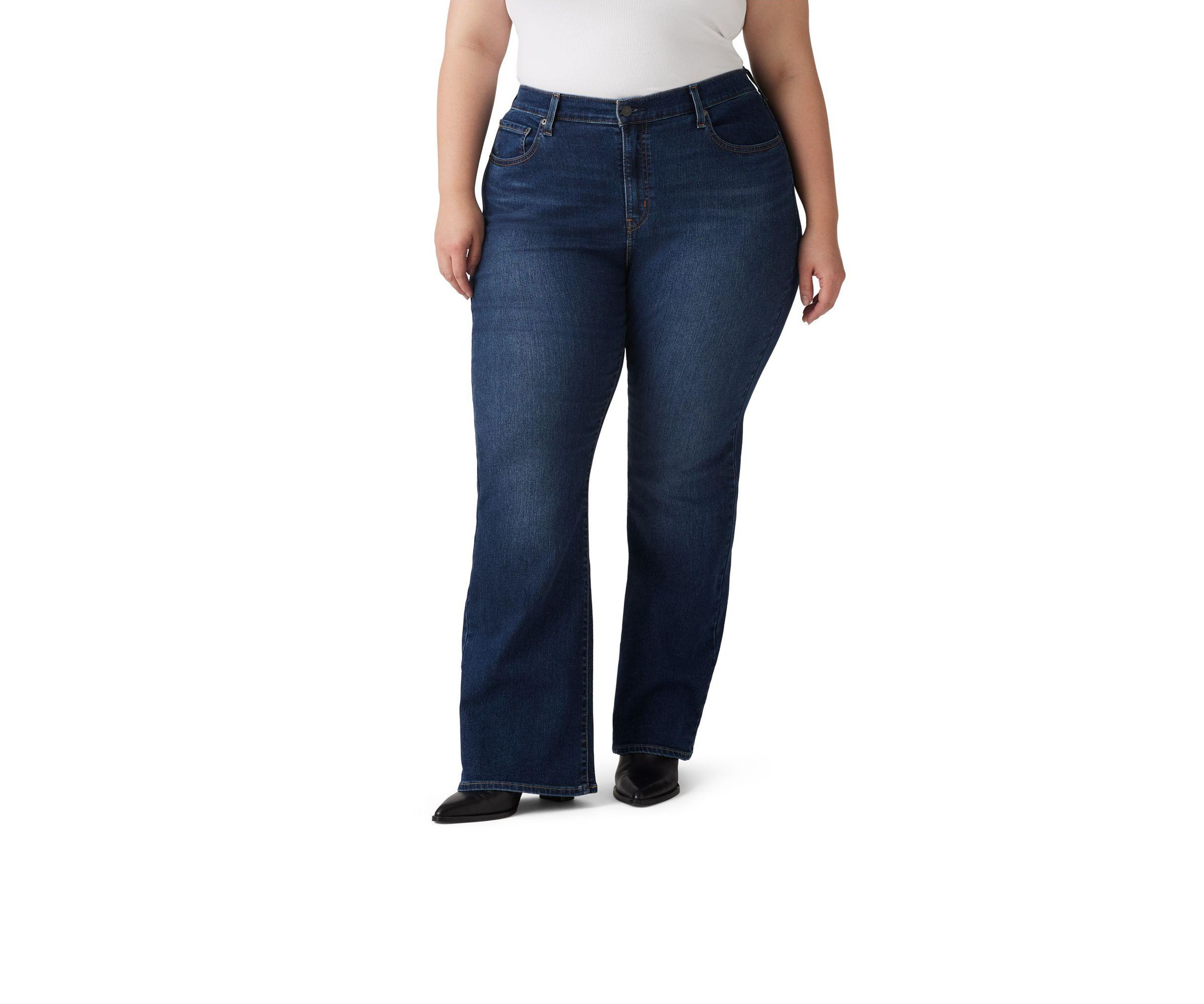Plus Size High Rise Bootcut Jeans