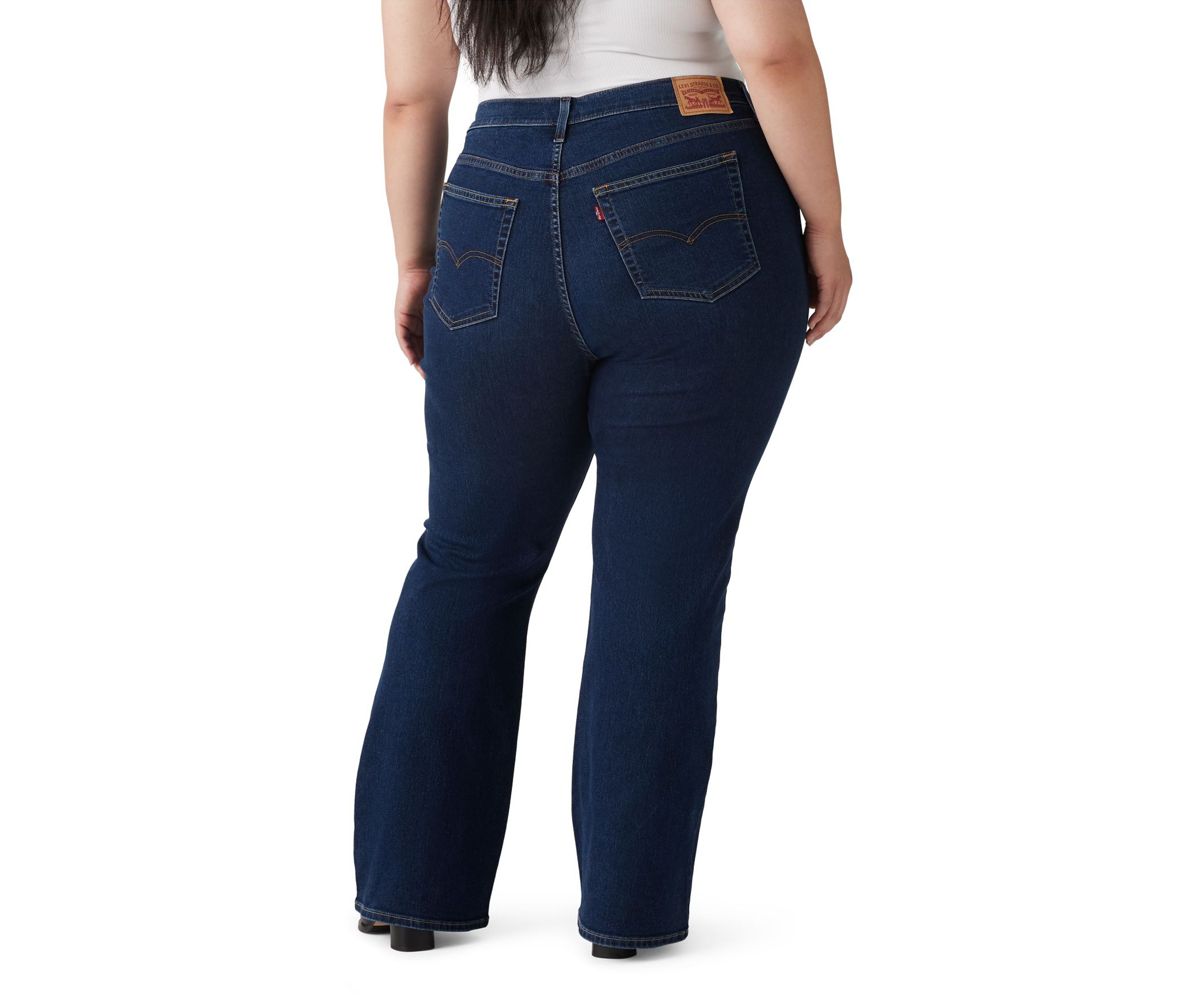 Plus Size High Rise Bootcut Jeans