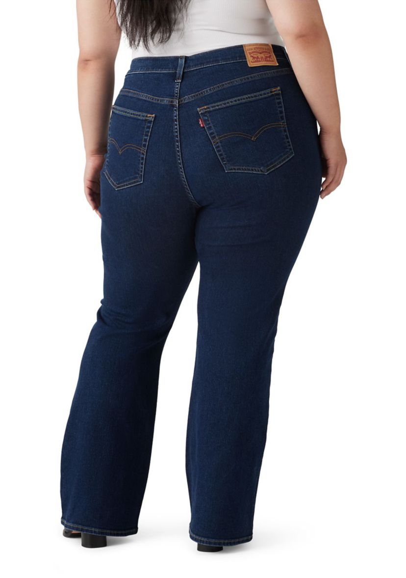 Plus Size High Rise Bootcut Jeans