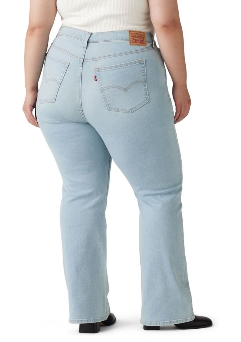 Plus Size High Rise Bootcut Jeans