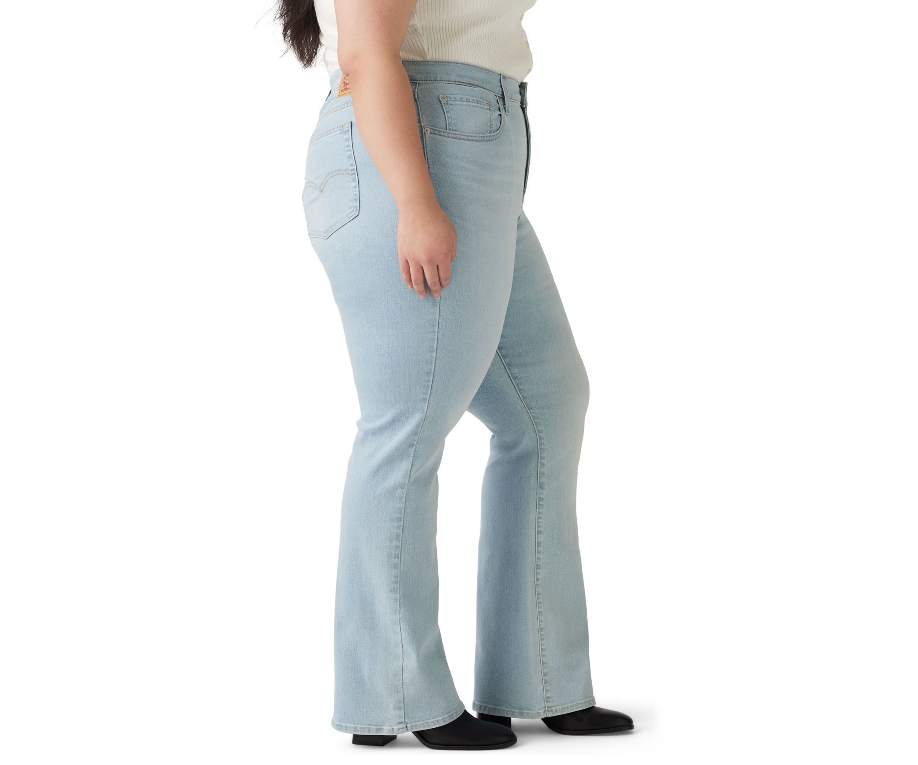 Plus Size High Rise Bootcut Jeans