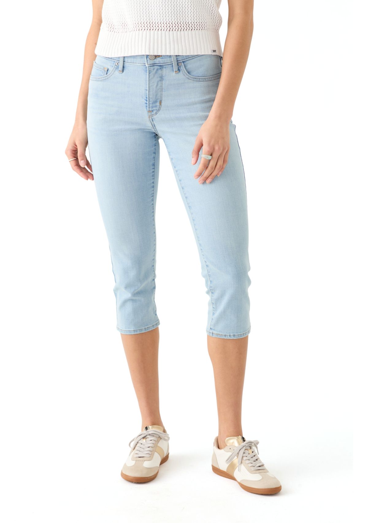 Womens Shaping Skinny Capri Jeans