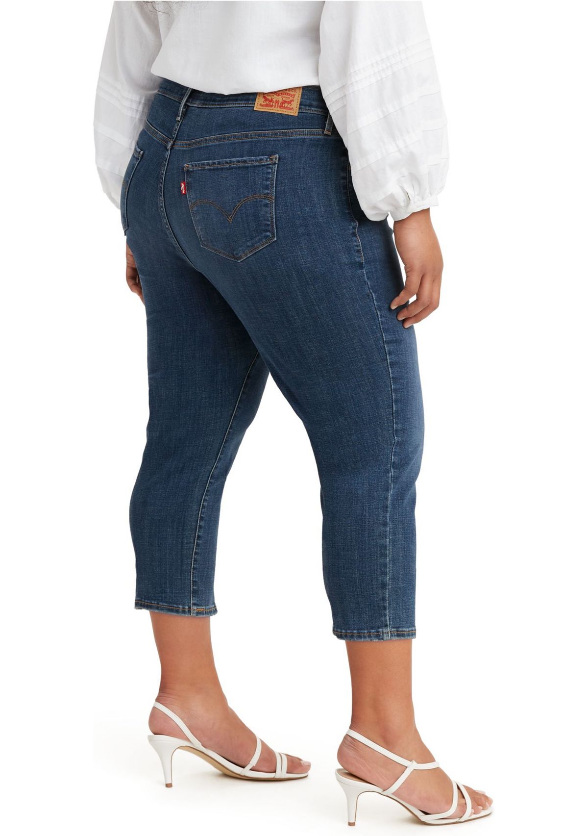  Plus Size 311 Shaping Skinny Capri Jeans
