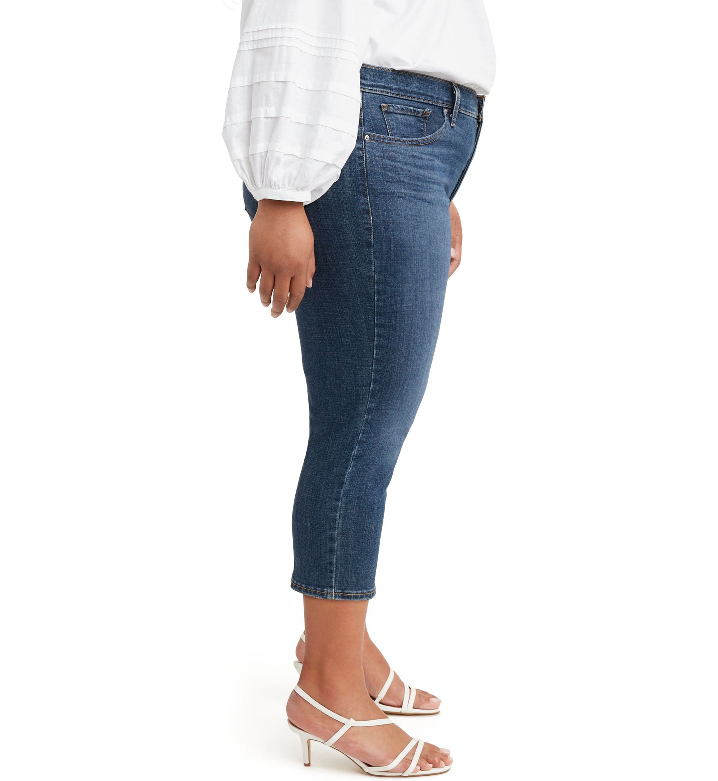  Plus Size 311 Shaping Skinny Capri Jeans