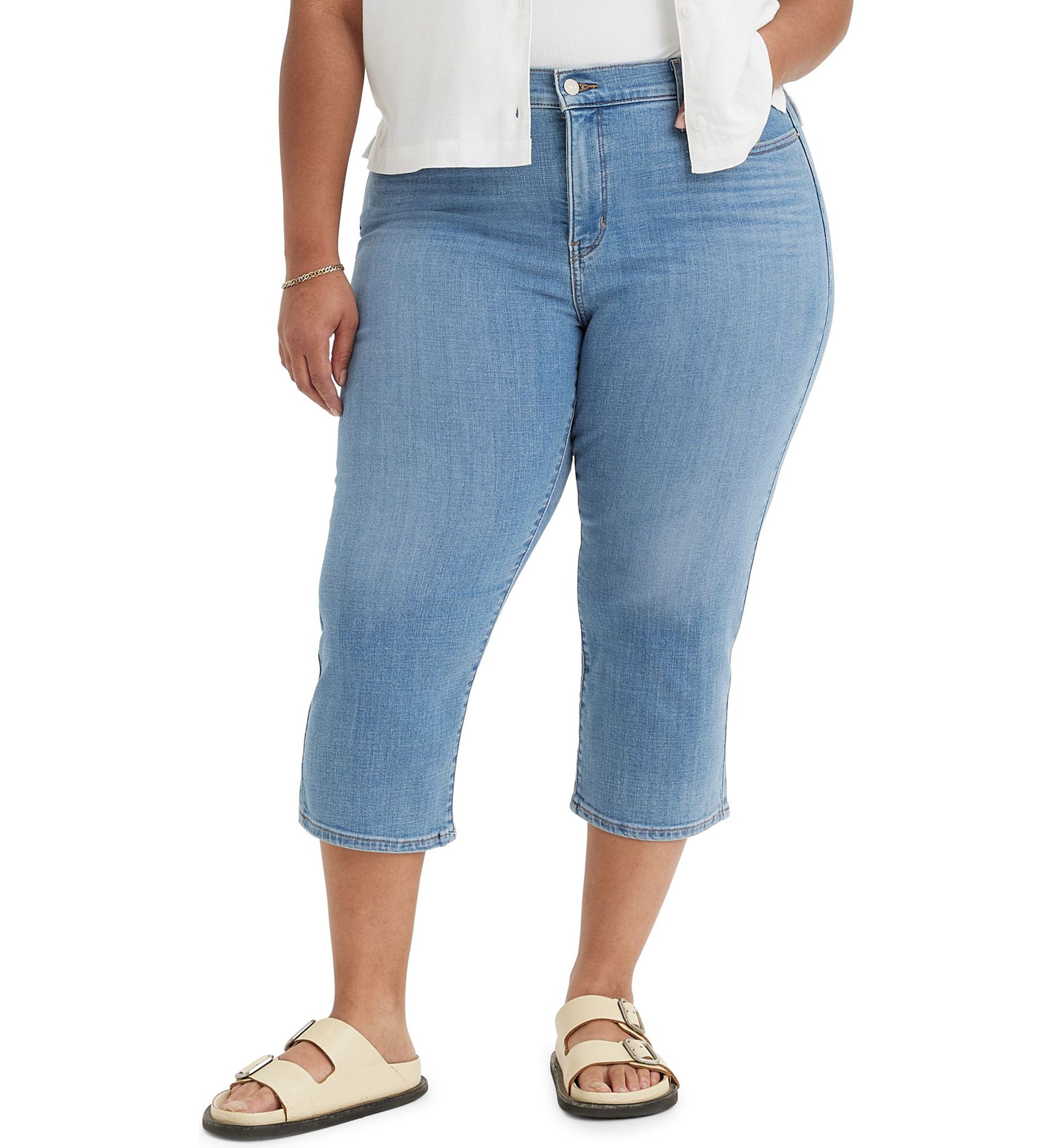 Plus Size Lapis Level Pants