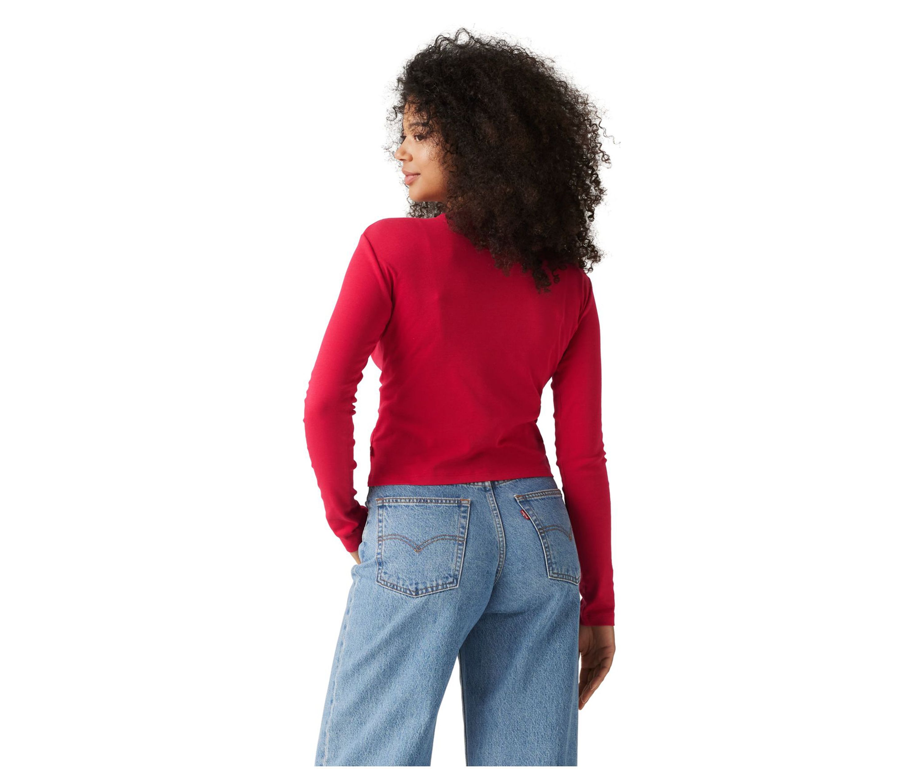 Womens Long Sleeve Graphic T-Shirt 